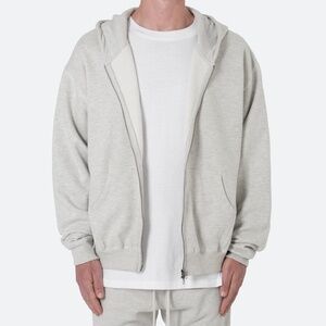 mnml Basic Zip Up Hoodie - Grey Size SGrey / S